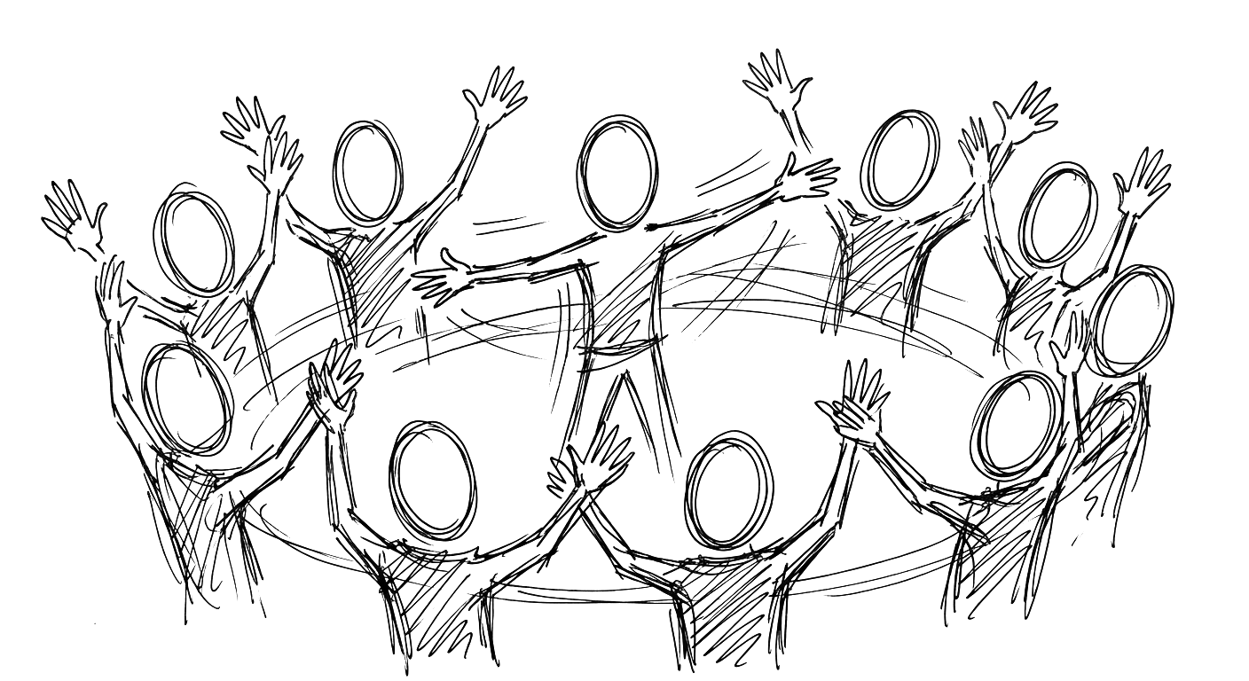 Sketch illustration from the Driving Participation chapter