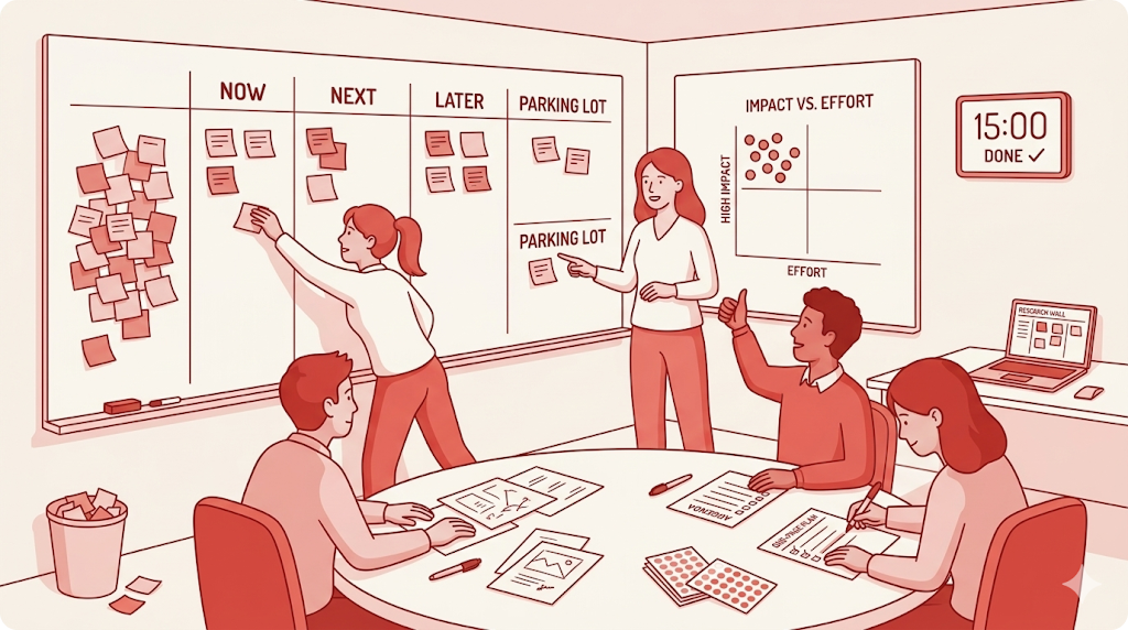 Strategy and planning workshop session