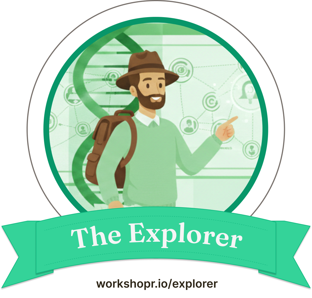 Explorer DNA Badge