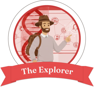 Explorer DNA Badge