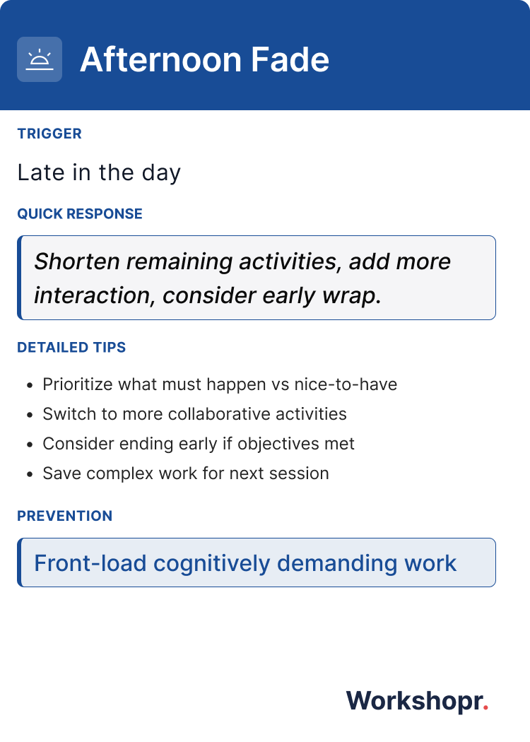 Afternoon Fade - Back