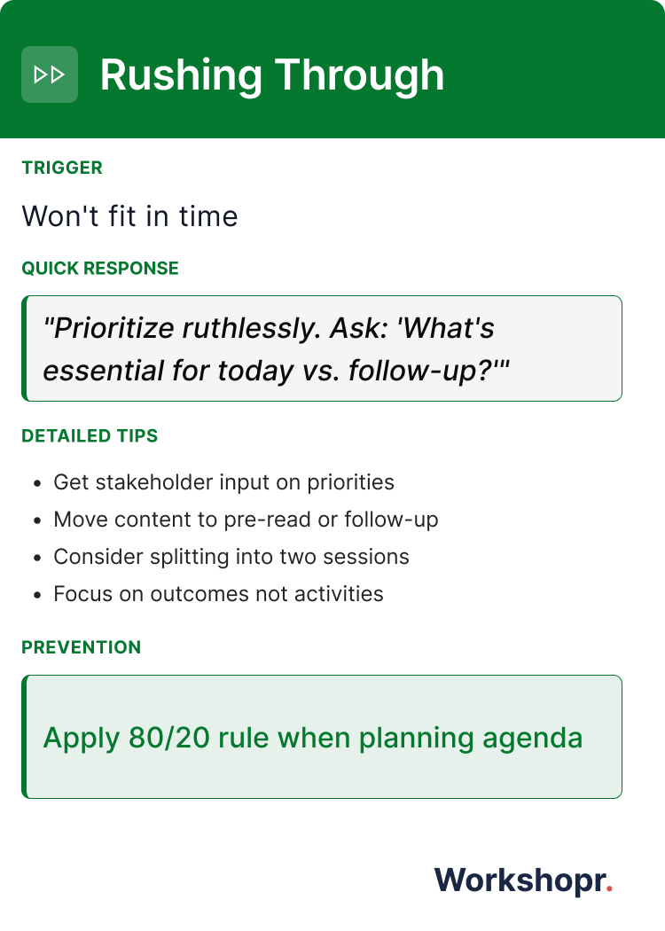 Rushing Through - Back