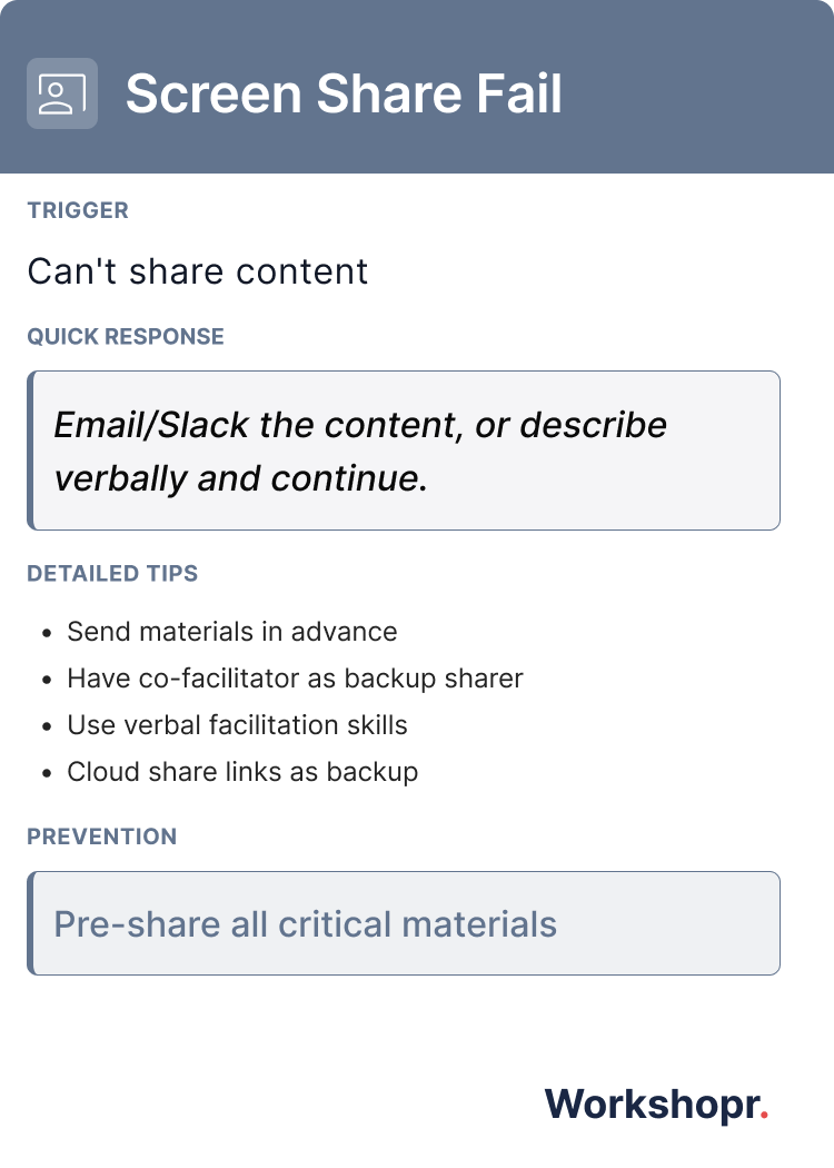 Screen Share Fail - Back